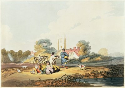 Autumn, Sowing Grain by Joseph Mallord William Turner